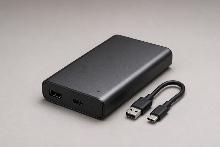 Provedení diktafonu: Powerbanka