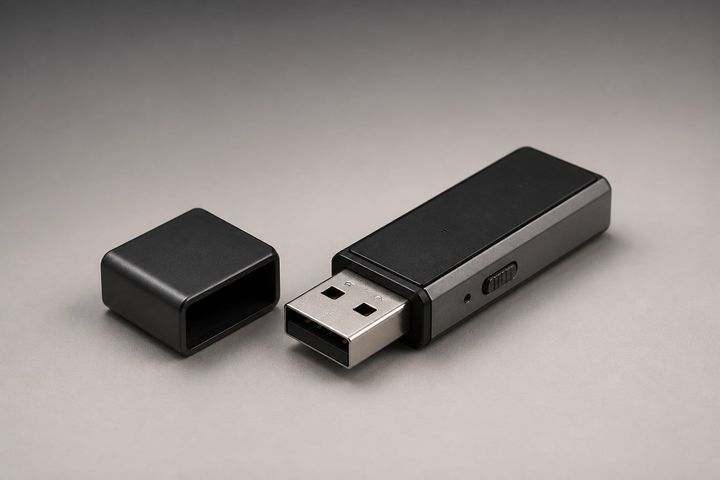 Provedení diktafonu: USB flash disk