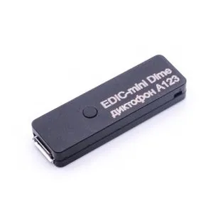 Mini diktafon EDIC-mini Dime A123
