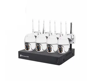 Bezdrátový HD kamerový set TK-40Q2 - 4x2Mpix otočná IP kamera, NVR