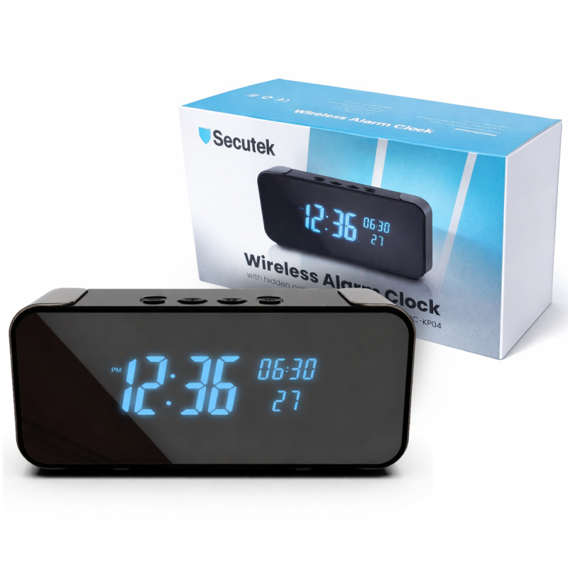 Skrytá kamera v budíku s WiFi Secutek MDC-KP04