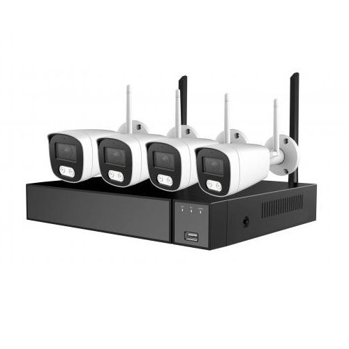 WiFi kamerový set Secutek SLG-LW8MC84B1 - 4x 8MP kamera, NVR