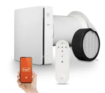 Chytrá lokální rekuperační jednotka do zdi AV-TTW5-W se senzorem CO2, WiFi, Tuya