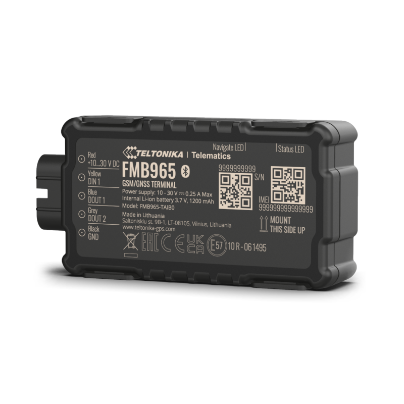 2G GPS lokátor pro motocykly Teltonika FMB965