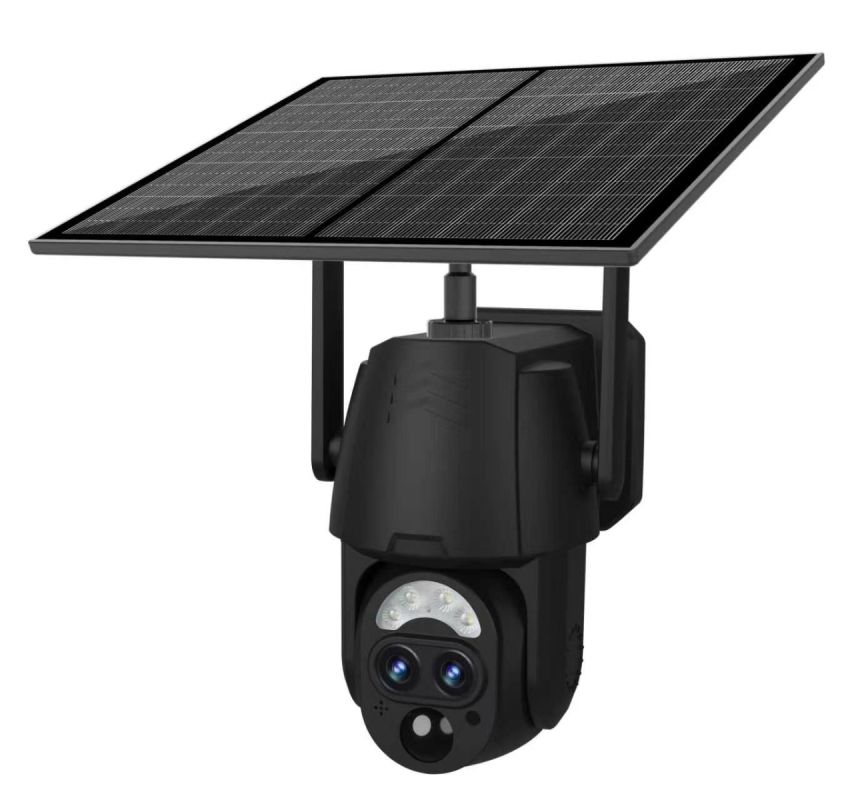Solární 4G PTZ kamera SD80-4G s 3MP duálním objektivem a 12x hybridním zoomem - UBoxPro