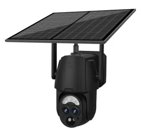 Solární 4G PTZ kamera SD80-4G s 3MP duálním objektivem a 12x hybridním zoomem - UBoxPro