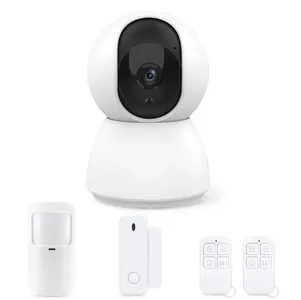 Zabezpečovací systém – WiFi kamera 1080P, PIR detektor, dveřní senzor - Tuya