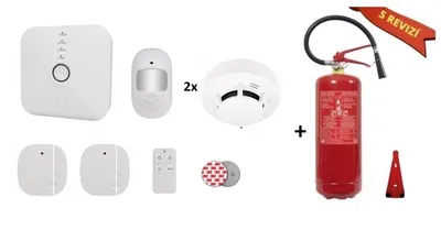 Kit per collaudo con allarme Wi-Fi Secutek SWD-WM2N