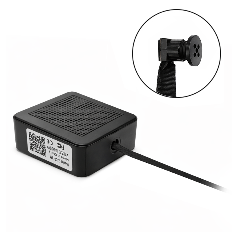 Malá WiFi kamera Zetta Z5 s externě vyvedeným knoflíkovým objektivem