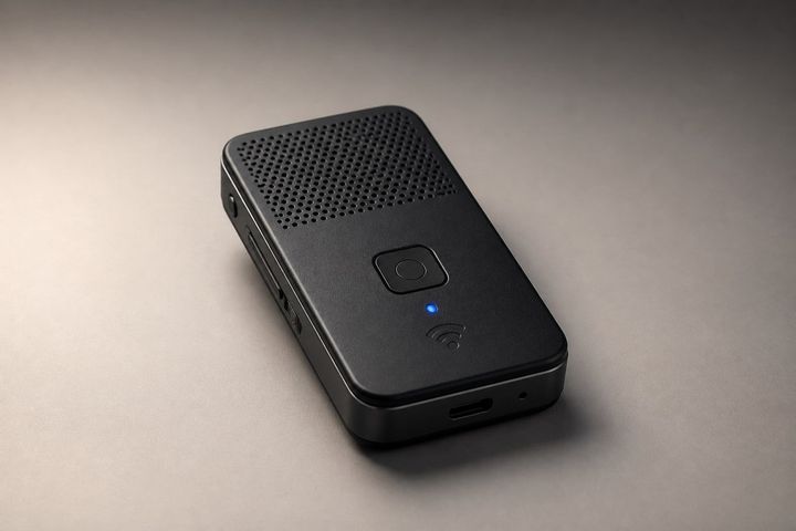 Provedení diktafonu: Wi-Fi audiorekordér