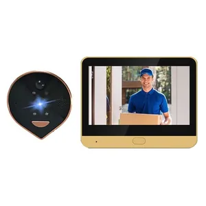 WiFi digitální dveřní kukátko Secutek STZ-DB005P