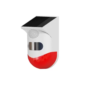 Venkovní voděodolná siréna / alarm – WiFi, solární, IP67