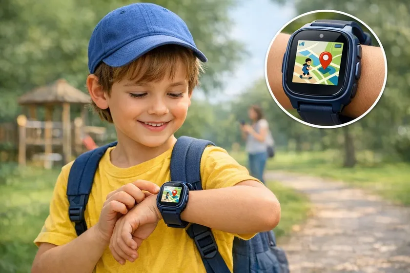 Dětské hodinky s GPS