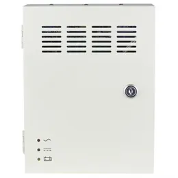 Alimentatore di backup per sistemi di videosorveglianza Secutek CP1209-10A-B (12V/10A) con 9 uscite