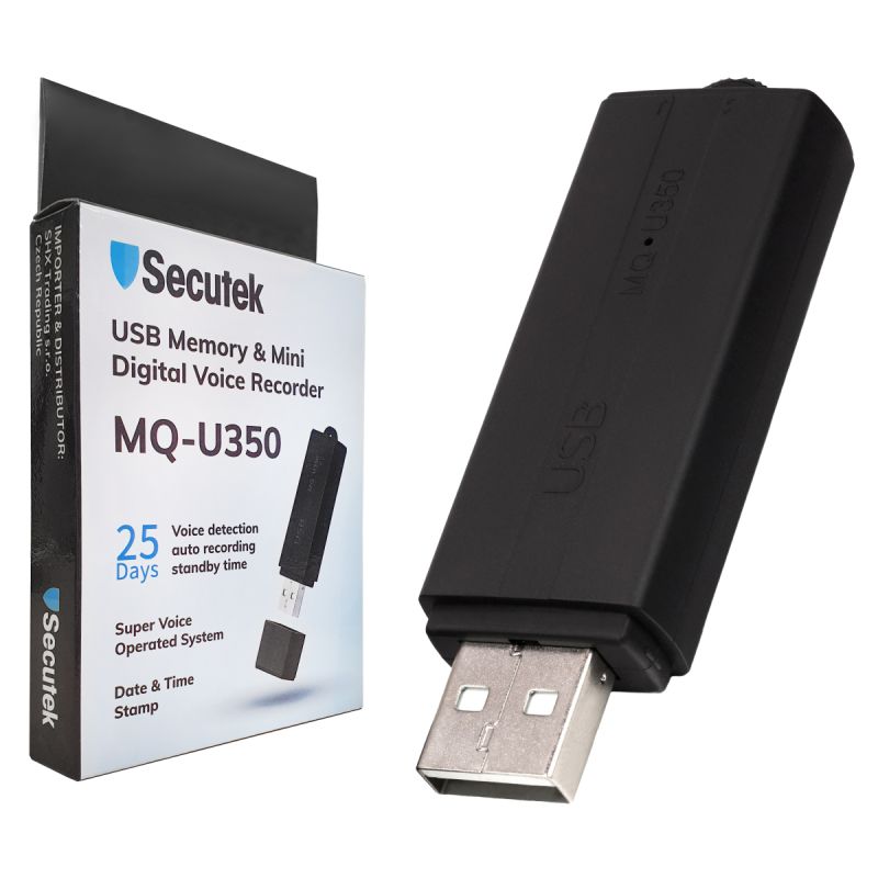 Esonic MQ-U350 - diktafon ve flash disku, 8GB