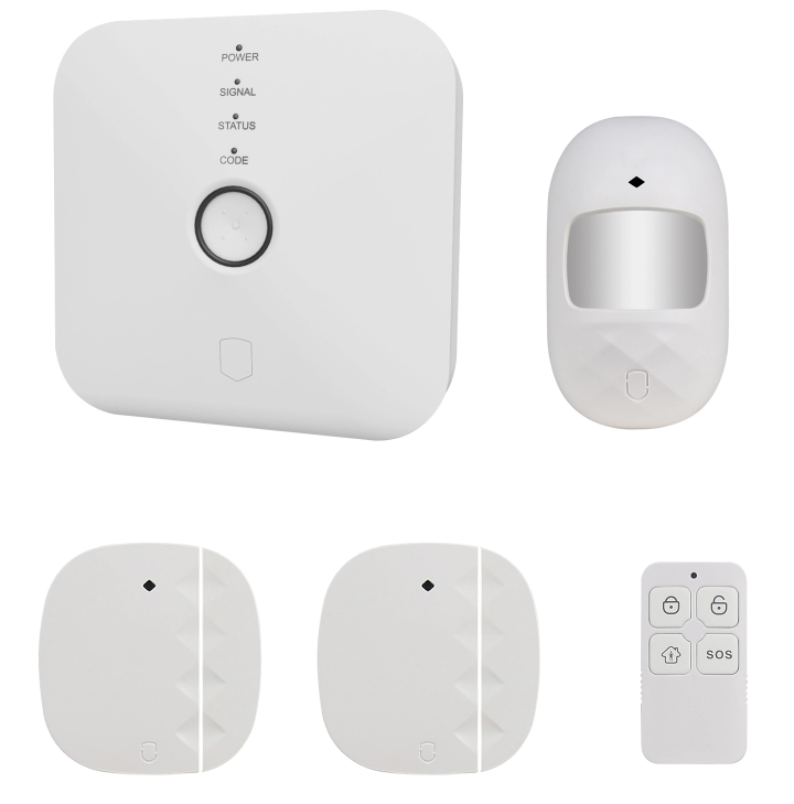 Domácí alarm Secutek SWD-WM2N - WiFi + GSM