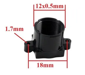 M12x0.5 ABS úchyt pro objektiv (18mm šířka)