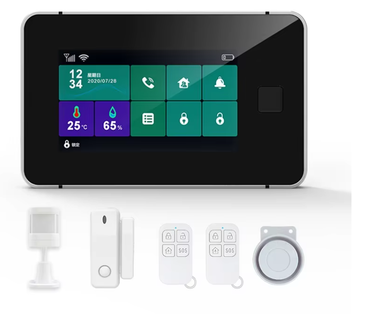 4G / GSM / WiFi alarmový systém - Tuya, Smart life