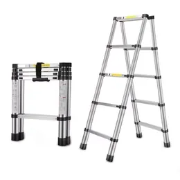 Scala a libro in alluminio pieghevole – 1,4 m + 1,4 m