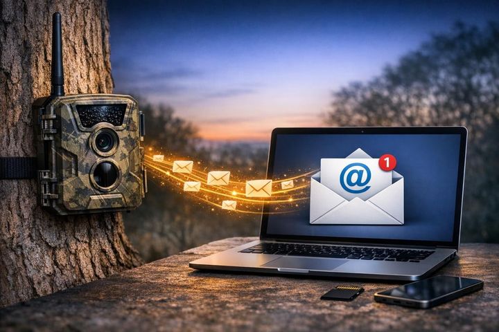 Způsob komunikace fotopasti: Mobilní aplikace