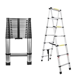 Teleskopické štafle - 3,5m+3,5m, hliníkové