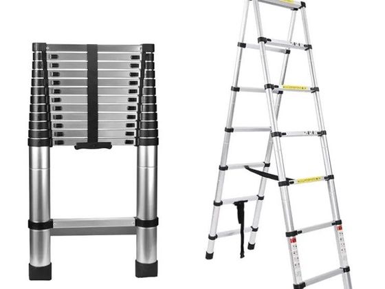 Teleskopické štafle - 3,5m+3,5m, hliníkové