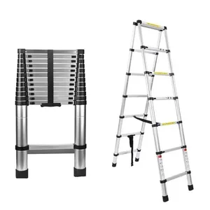 Teleskopické štafle - 3,5m+3,5m, hliníkové